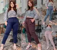 Plain Scuba Pants
