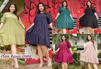 Plain Rayon Dress