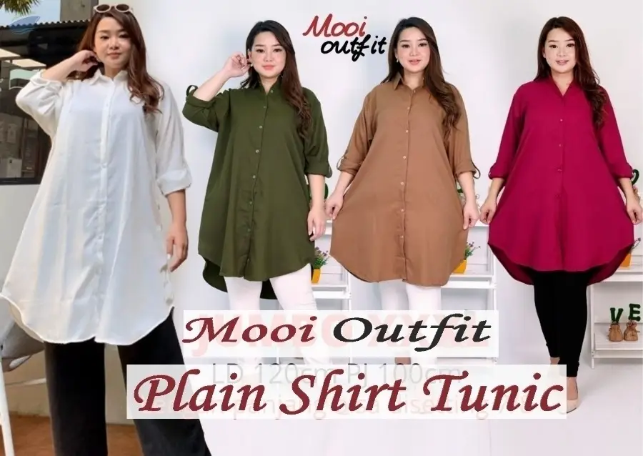 Plain Shirt Tunic