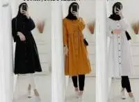 Tunic Plain Buttons