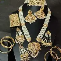 Traditional Punjabi Jadau Bridal Jewellery