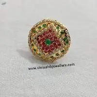 Beautiful Design in Party Wear Jadau Ring