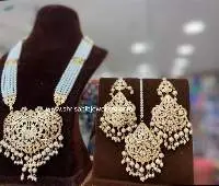 Punjabi Jadau Rani Har in Traditional Look
