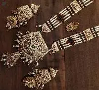 Jadau Rani Har With Ring