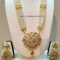 Punjabi Style Jadau Rani Har