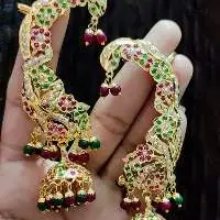 Gold Plated Traditional EarCuff Jumki Style