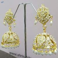 Gold plated White Jumki