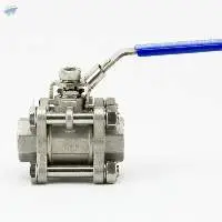 Ss Investment Casting Three Piece Ball Valve