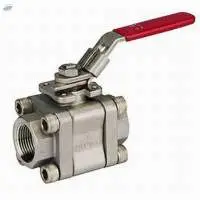 Ss Investment Casting Three Ball Valve 800