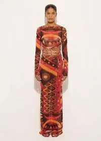 Premium Women's Sun Siam Tie Top Sets