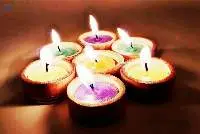 Bamboo Candle Holder