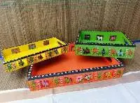 Wooden Handpainted Tray Big