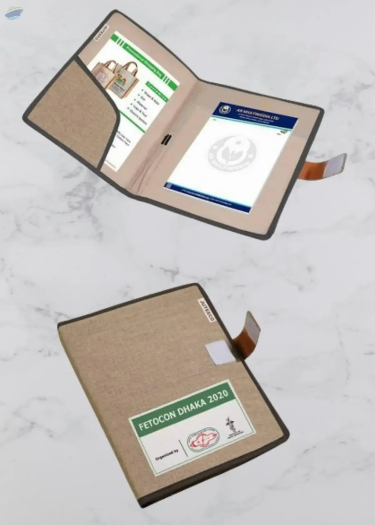 Jute File Holder