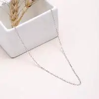 92.5 Sterling Silver Chain Necklace