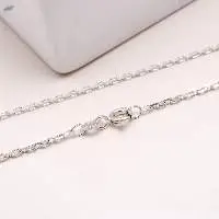92.5 Sterling Silver Chain Necklace