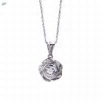 92.5 Sterling Silver Swarovski Necklace