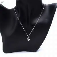 92.5 Sterling Silver Swarovski Necklace