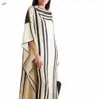 Pure Satin Long Kaftan