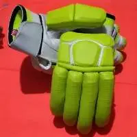 Green Cricket Batting Gloves