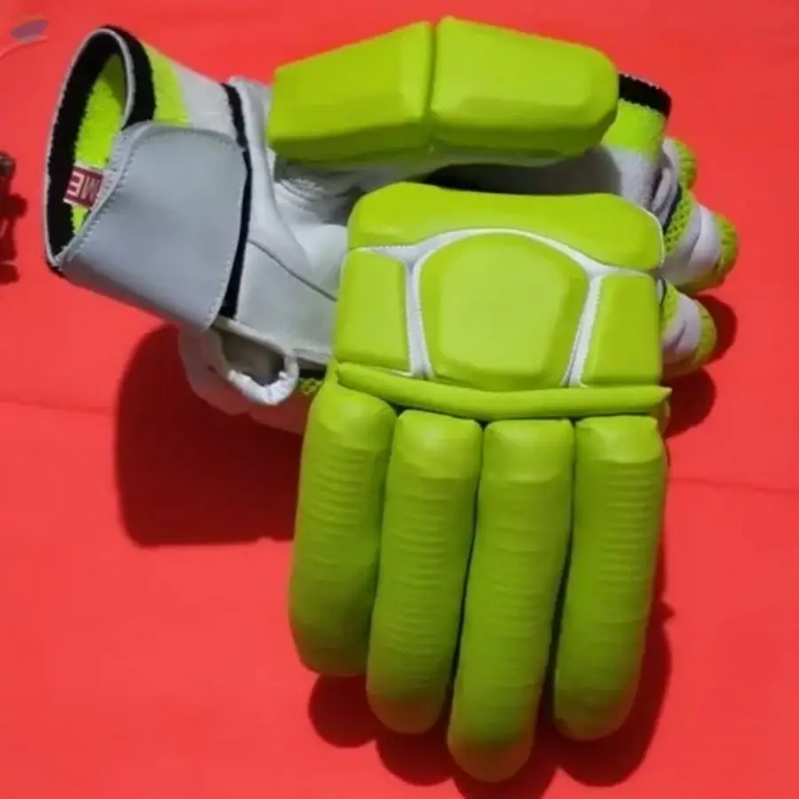 Green Cricket Batting Gloves