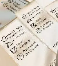 Woven Edge Label