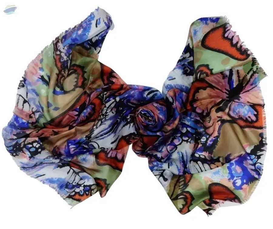 Pure Silk Scarves Printed