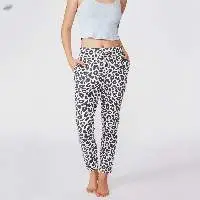 Leopard Printed Women Causal Sweatpant Trouser