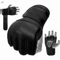 Cowhide Leather MMA Gloves