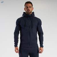 Men Stipred Workout Training Hoodies
