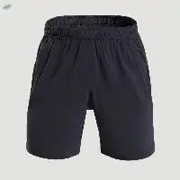 Elastic Waist 100% Polyester Gym Short