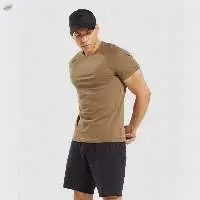 Gym Fitness Men Solid T Shirt