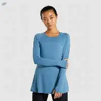 Long Sleeve Activewear Women T Shirt