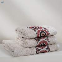Emboidered Bathing Barge Towel