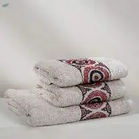 Emboidered Bathing Barge Towel