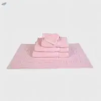 Solid Pink Soft Cotton Bath Towel