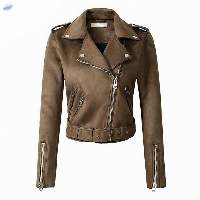 Women Biker Leather Jacket