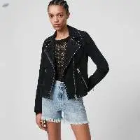 Women Fashion Leather Jacket