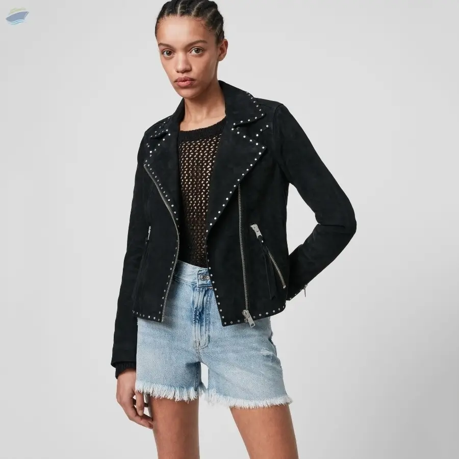 Women Fashion Leather Jacket