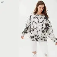 Wholesale Women Tie Dye Printed Sweatshirt