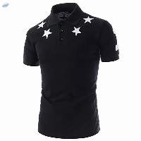 Wholesale Men Solid Polo T Shirt