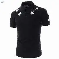 Wholesale Men Solid Polo T Shirt