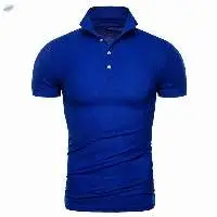 Men Solid Golf Polo T Shirt