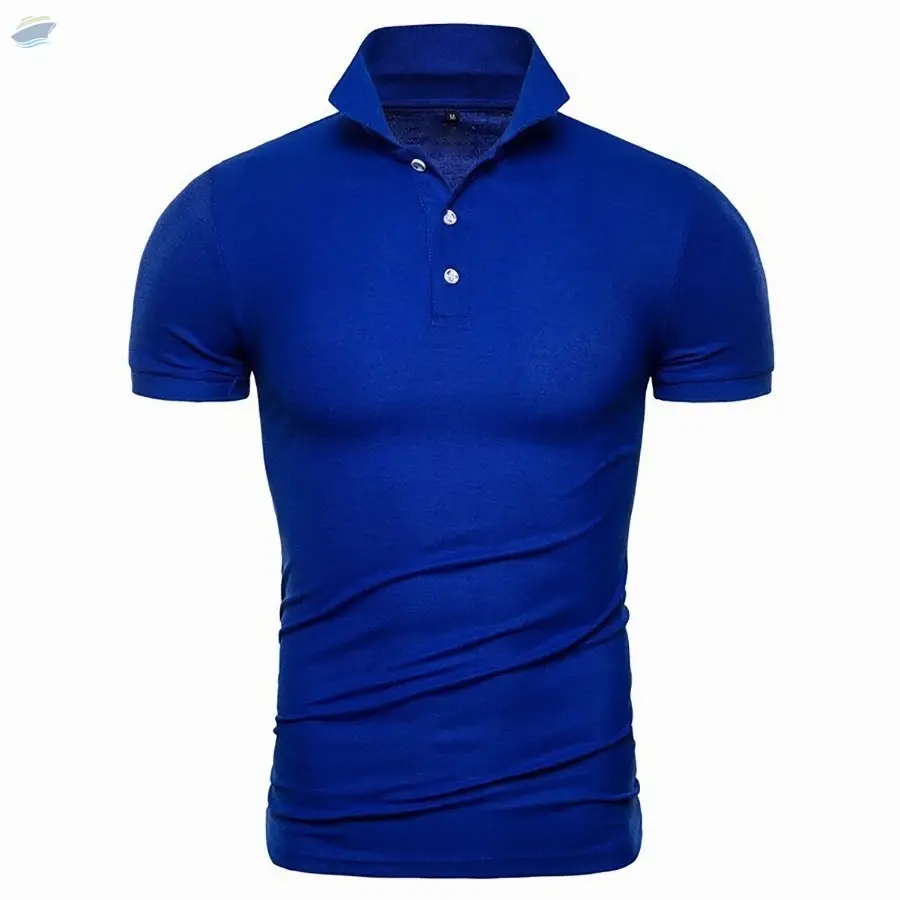 Men Solid Golf Polo T Shirt