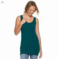 Quick Dry Women 100% Cotton Tank Top