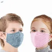 Boys and Girls Cute 100% Cotton Face Mask