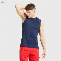 Solid Custom Logo Men Tank Top