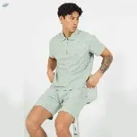 Breathable Men Summer 2 Piece Twinset