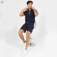 Summer Fashion Men Twinset