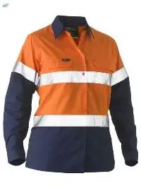 Women Workwear Reftective Shirt