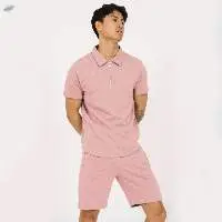 Streetwear Men Breathable Twinset